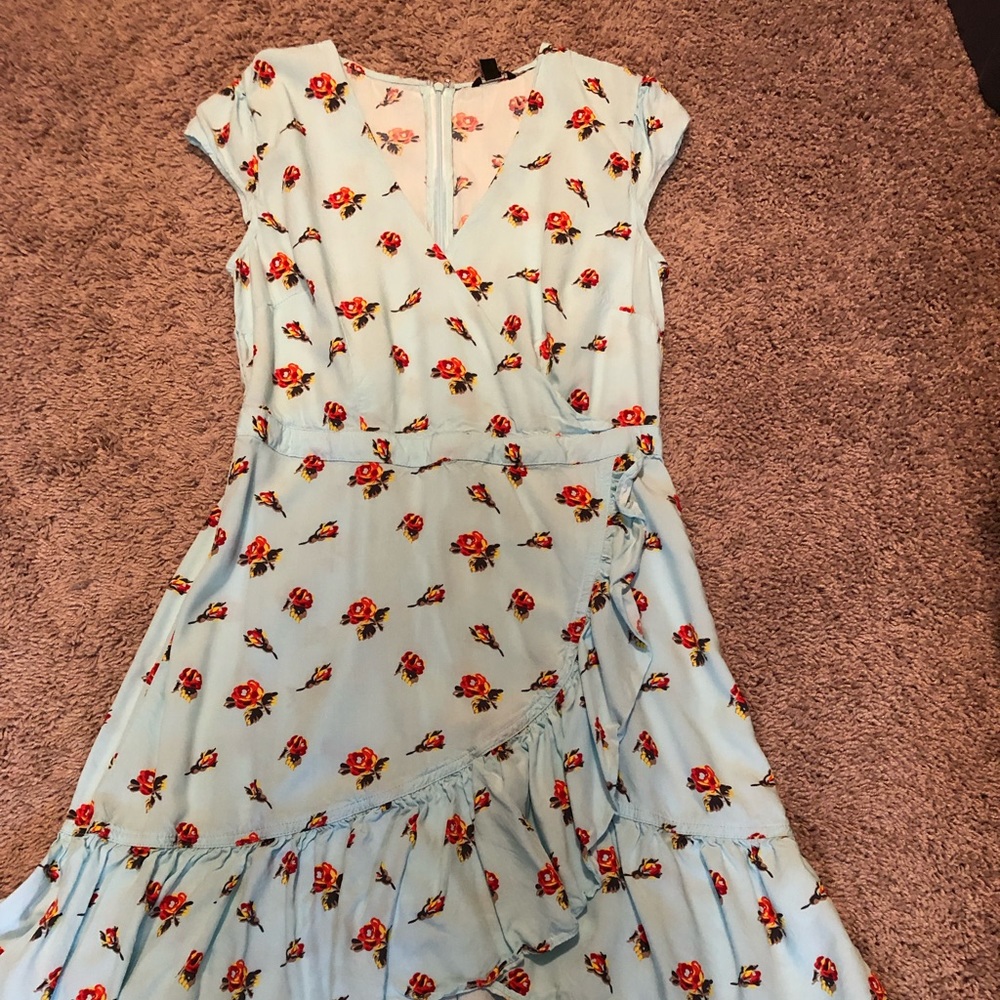 J. Crew Flutter Hem Dress